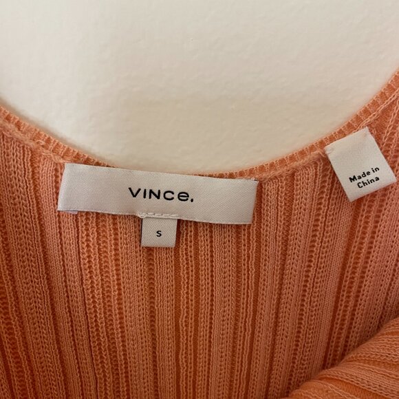 Vince Peach Scoop Neck Tank Top, Size S, NWOT - Picture 4 of 5